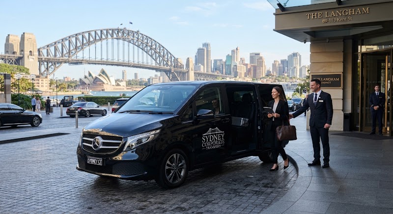 Corporate transfer sedan in Sydney