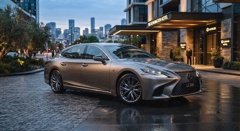 Lexus sedan taxi for up to 4 passengers