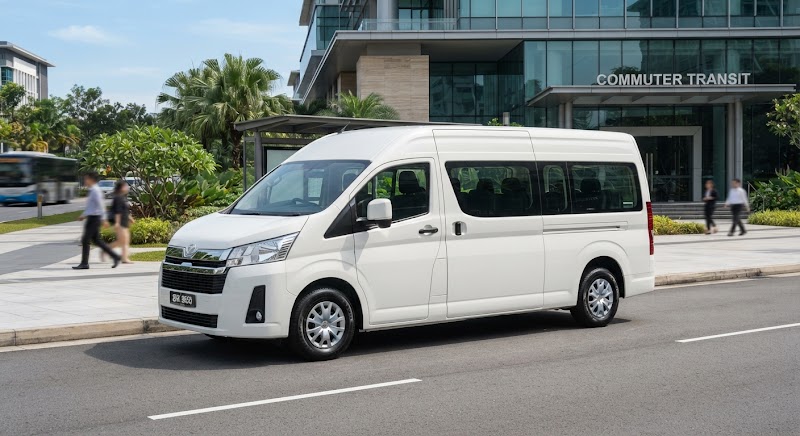 Toyota Hiace Commuter 11 seater maxi cab in Sydney